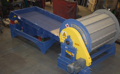 Magnapower #PFD150150, Frag drum magnet, focused deep field, 1500 diameter x 1500mm face - Image 1