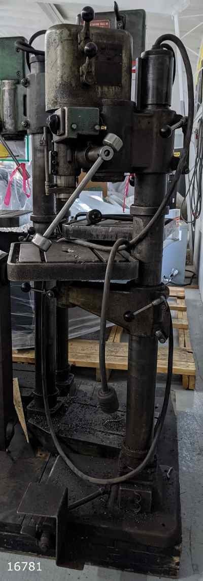 AB Arboga #E825, single spindle drill, S/N 106477, 200 Volt, 3 Phase - Image 2