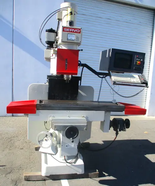 Servo #S-AM3, 3 Axis knee mill - Image 1