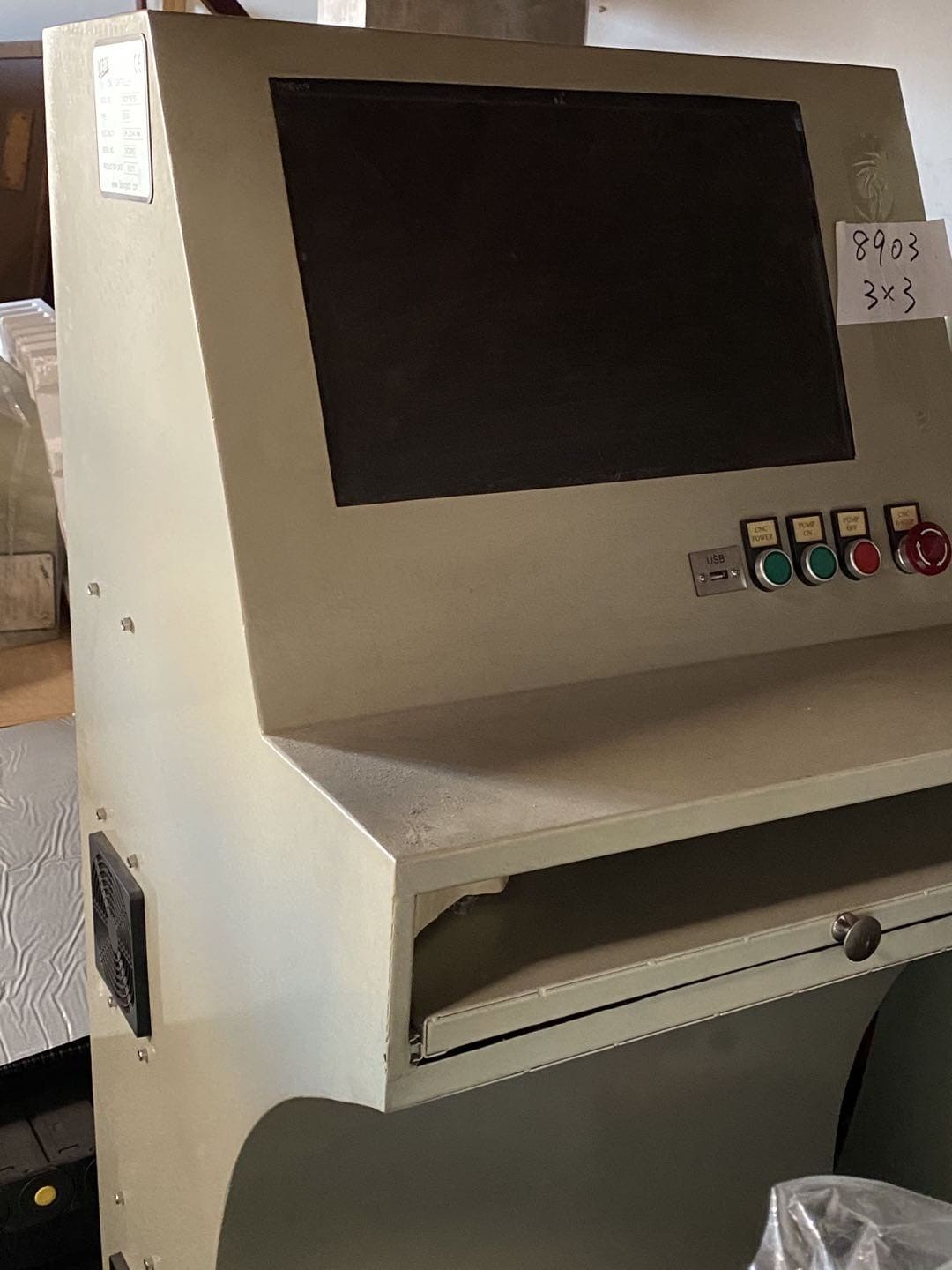 IWM #1010H, CNC Waterjet, 3' x3', P.C. Controller, Demo Unit Only 1613 Hours, 2015 - Image 2