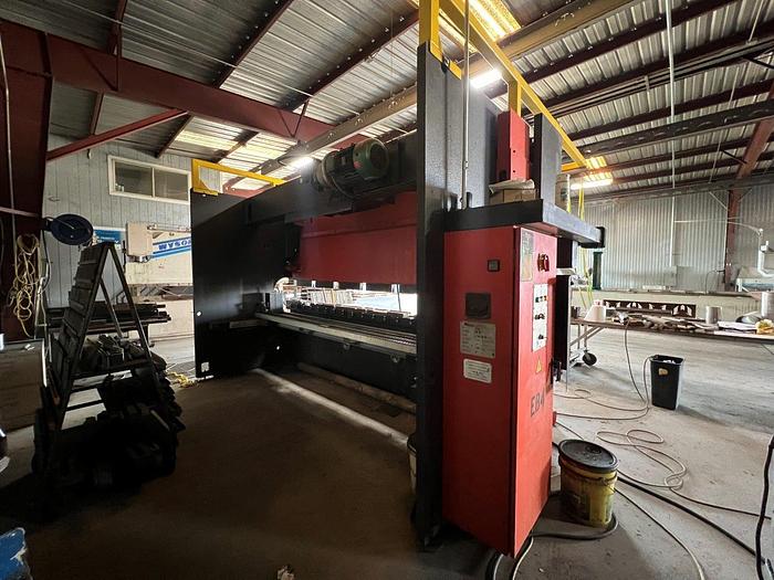 187 Ton, Amada #HFB-1704, CNC press brake, 13' overall, 148" between housing, 7" stroke, 16.1" throat, 17.88" - Image 7