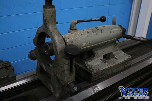 24" x 72" Model #EU500, Hungarian engine lathe, 4-jaw 20" chuck, taper attachment, #74351 - Image 2