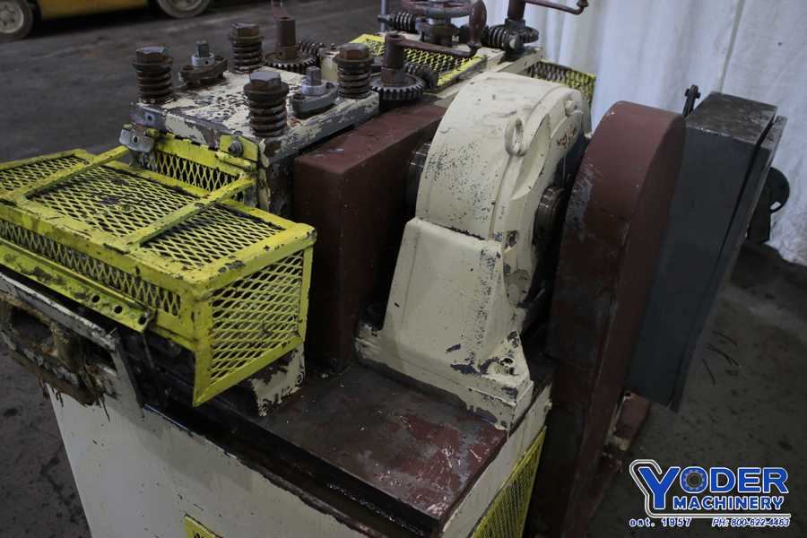 6" Tishken #7R6, leveler/feeder/straightener, 7 rolls 4 over 3, entry pinch rolls, #75073 - Image 3
