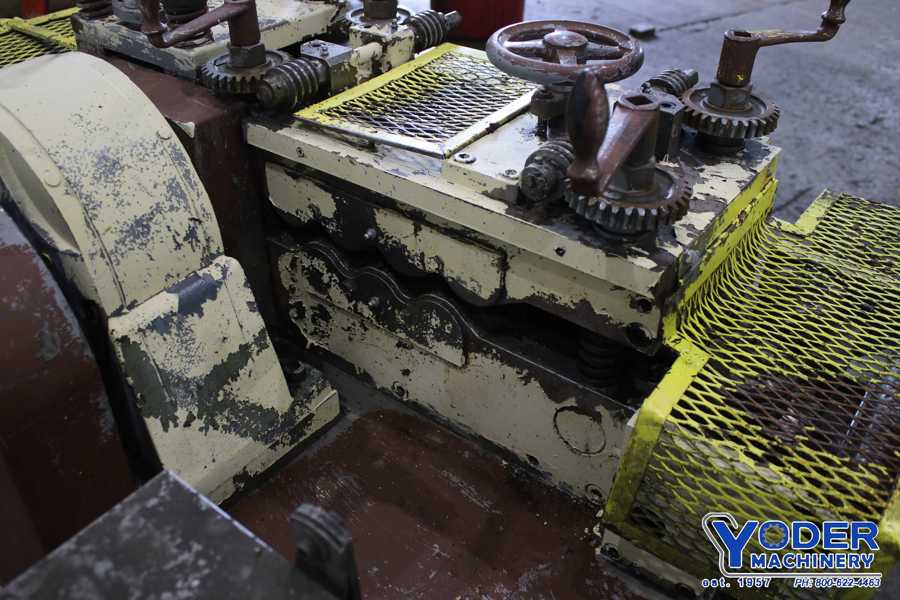 6" Tishken #7R6, leveler/feeder/straightener, 7 rolls 4 over 3, entry pinch rolls, #75073 - Image 4