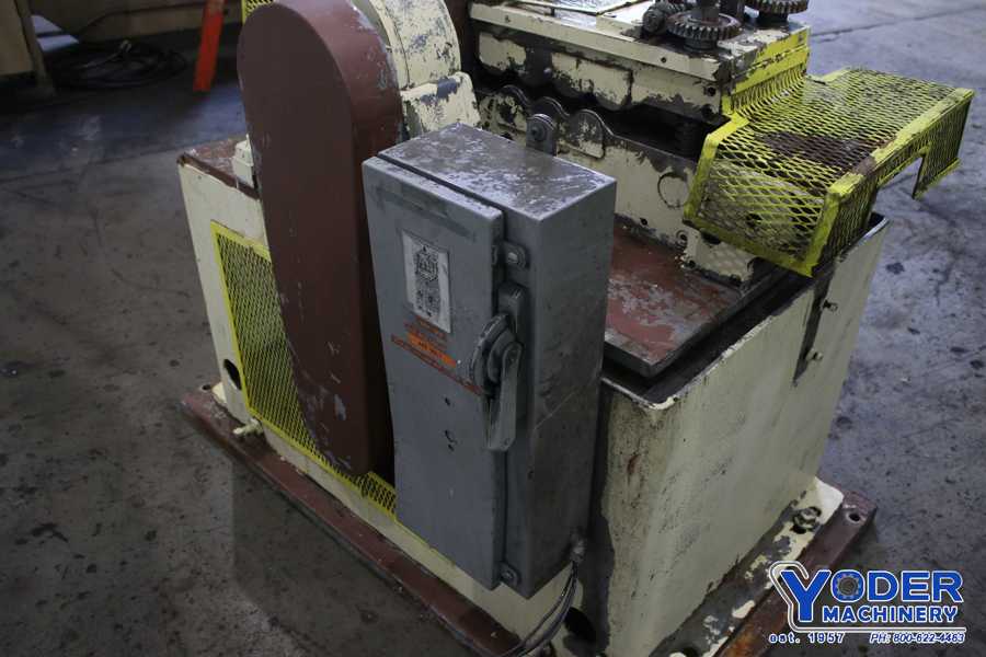 6" Tishken #7R6, leveler/feeder/straightener, 7 rolls 4 over 3, entry pinch rolls, #75073 - Image 5