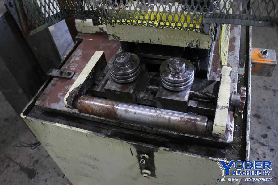 6" Tishken #7R6, leveler/feeder/straightener, 7 rolls 4 over 3, entry pinch rolls, #75073 - Image 6