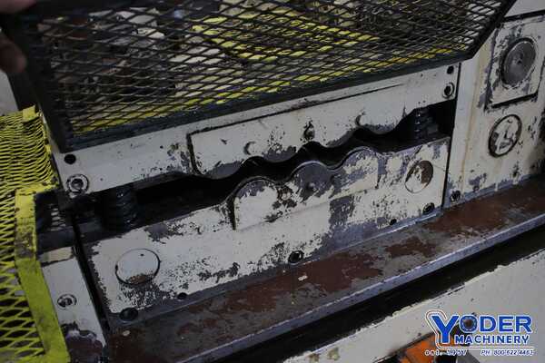 6" Tishken #7R6, leveler/feeder/straightener, 7 rolls 4 over 3, entry pinch rolls, #75073 - Image 7
