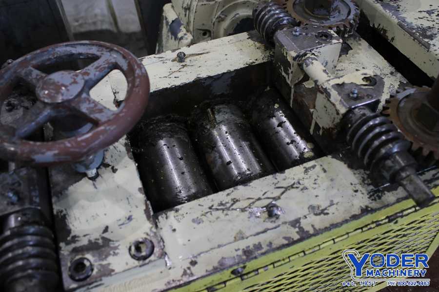 6" Tishken #7R6, leveler/feeder/straightener, 7 rolls 4 over 3, entry pinch rolls, #75073 - Image 8