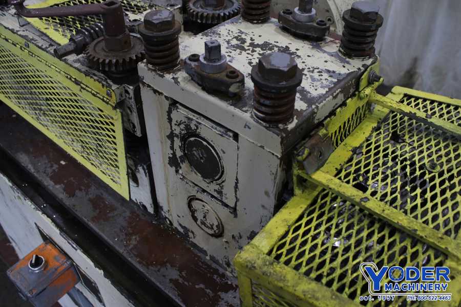 6" Tishken #7R6, leveler/feeder/straightener, 7 rolls 4 over 3, entry pinch rolls, #75073 - Image 9