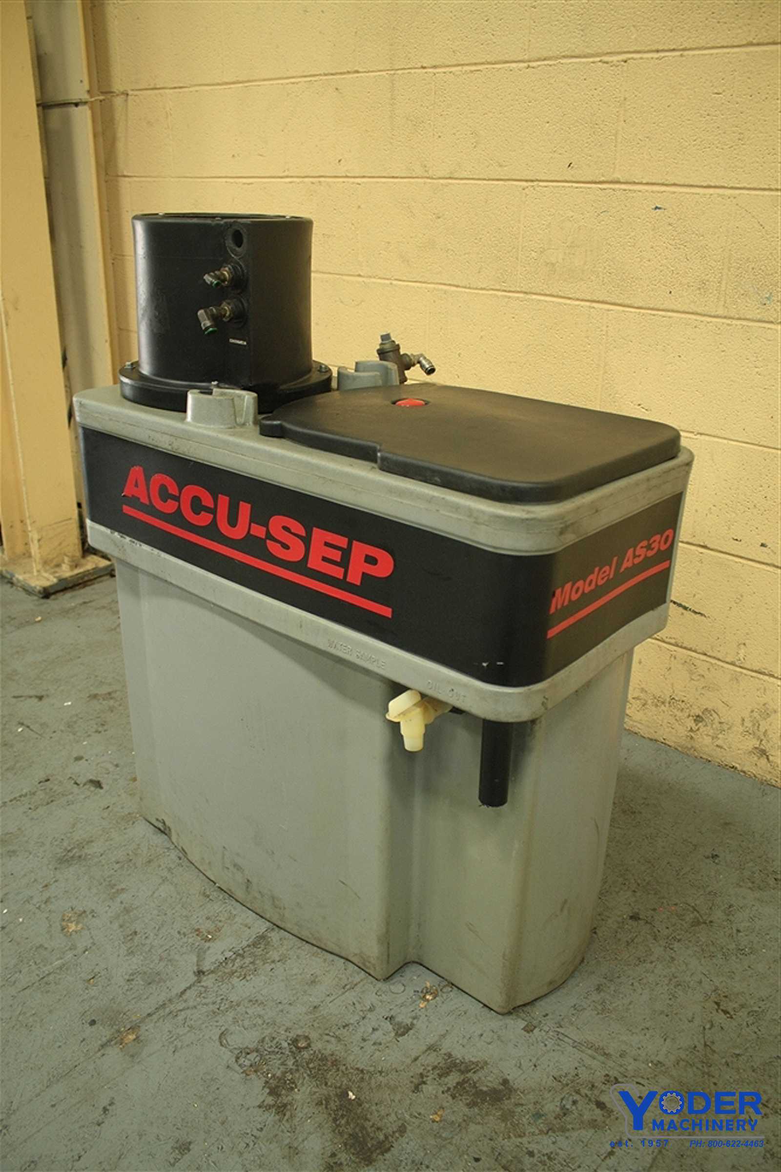 5 Gallons, Accu-Sep #AS30, oil water separator, (3) 1/2" inlet NPT, 3/4" water output, #55833 - Image 8