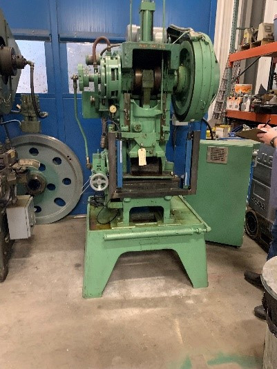 15 Ton, Perkins #15-S, C-frame press, 1.5" stroke, 2.25" slide adj., 0-600 SPM, #1425 - Image 1