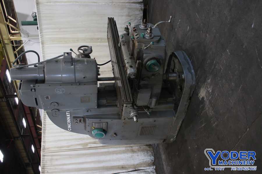 Cincinnati #415-15, vertical mill, 16-1/4" x79-3/4" table, coolant, power draw bar, #75370 - Image 9