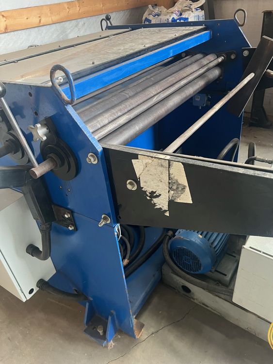 44" Kentex coil slitter, 28 gauge, 6 knives, new controls - Image 6