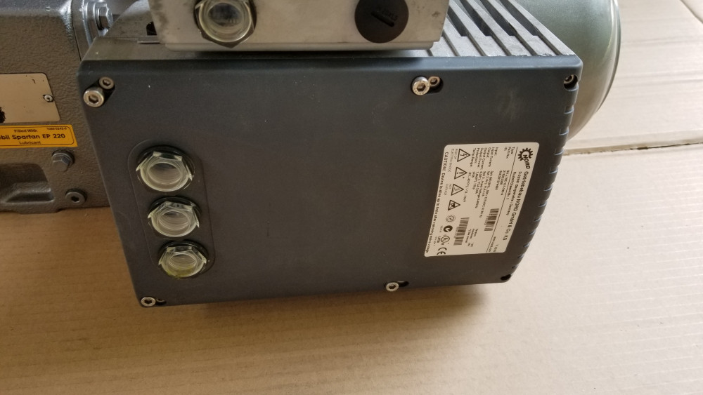 2 HP 1660 RPM Nord Helical Bevel AC Gear Motor, 15:30 ratio, 230/460 Volts, new (2 available) - Image 5