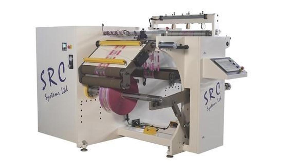 SRC Systems Ltd #6100 Reversible Doctor Machine, 40" diameters, 24" wide, stock - Image 1