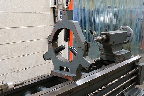 21"/30" x 100" Tarnow #TUJ-50, gap bed engine lathe, inch/metric, 3 & 4-jaw chuck, Steady Rest, 1979 - Image 6
