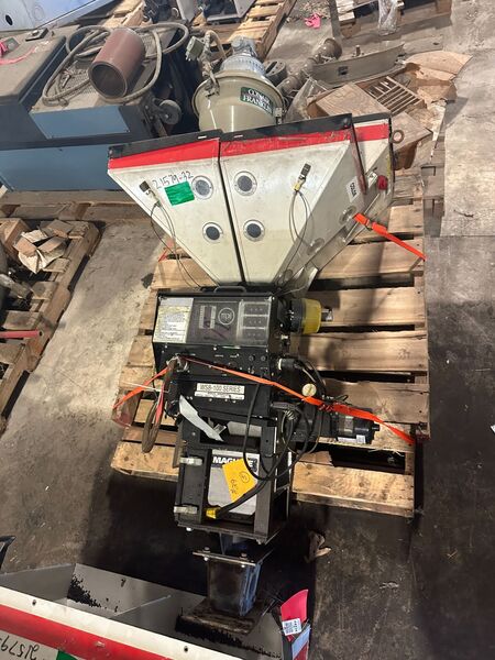 Maguire #WSB-100, 3 componet blender, 350-450 lbs/hr. - Image 2