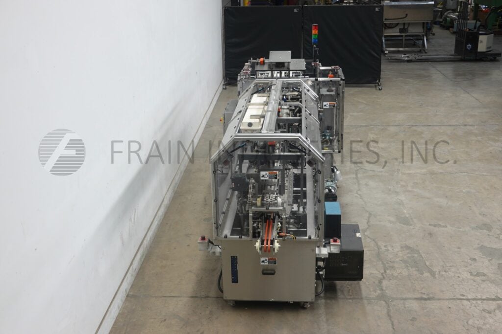Adco #9WA-150-SS, automatic, continous motion, Stainless Steel, hot melt glue cartoner, rated from 50-150 - Image 4