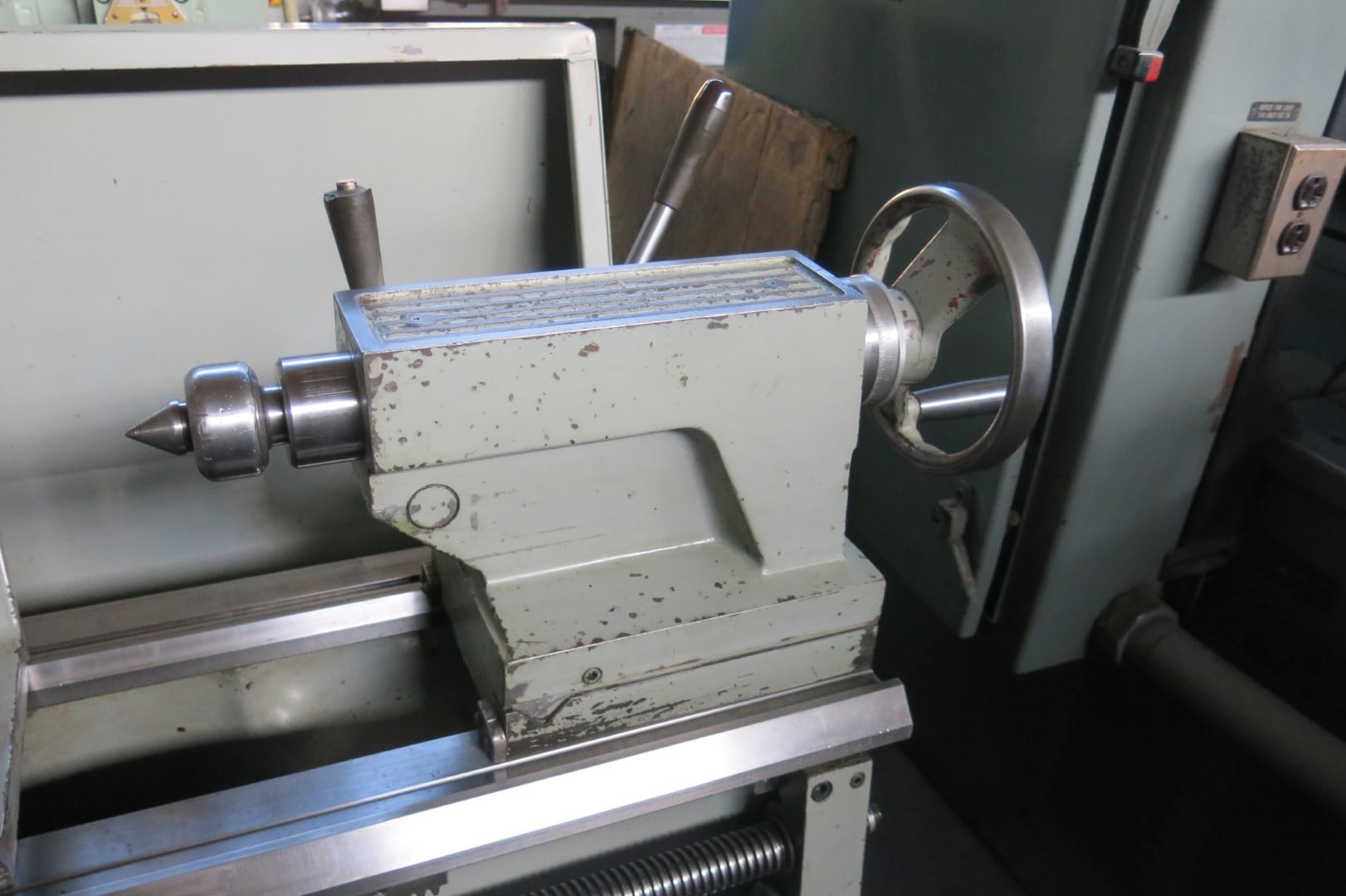 15" x 50" Clausing Colchester lathe, taper, in/mm threading - Image 4