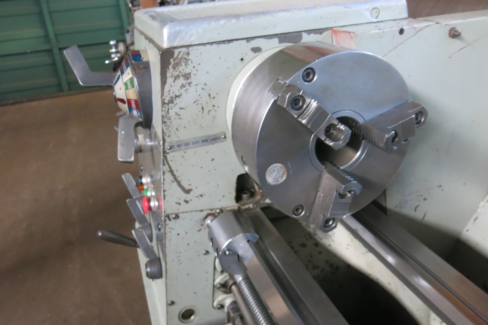 15" x 50" Clausing Colchester lathe, taper, in/mm threading - Image 7