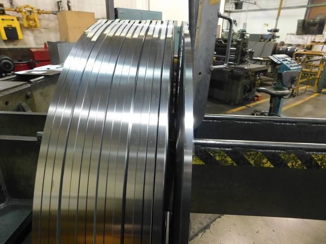 26" x .105" Ruesch #146, slitting line with slip core drum, 20000 lb. - Image 4