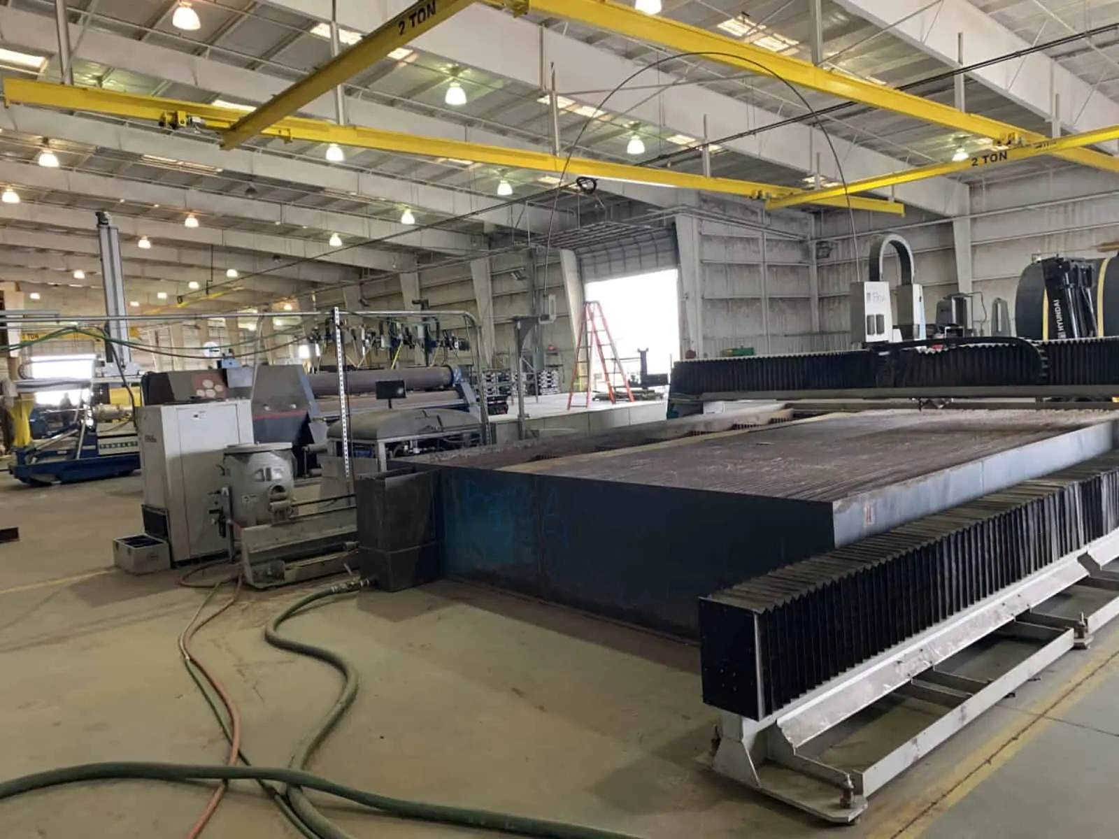Flow #WMC2-4060, CNC waterjet cutter, 13' x 20' table, 100 HP, Flowmaster PC Control, 2011 - Image 5