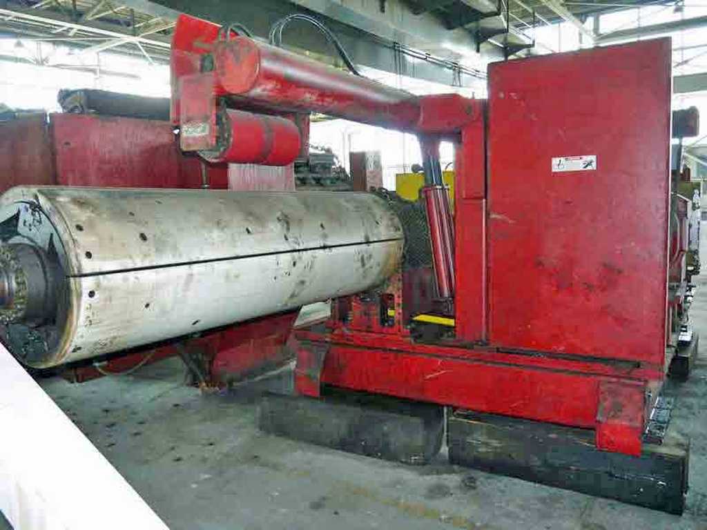 70000 lb. Red Bud, recoiler & coil car, 20" diameter x 79.5" face drum, hydraulic grip & expansion, power - Image 7