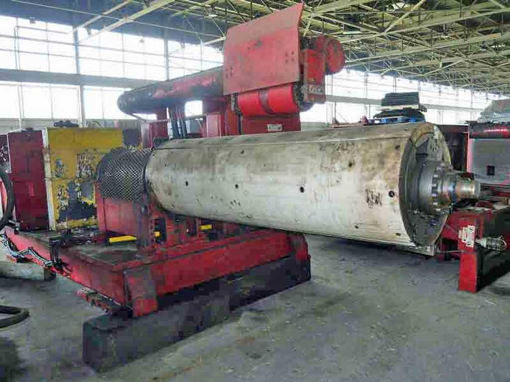 70000 lb. Red Bud, recoiler & coil car, 20" diameter x 79.5" face drum, hydraulic grip & expansion, power - Image 8