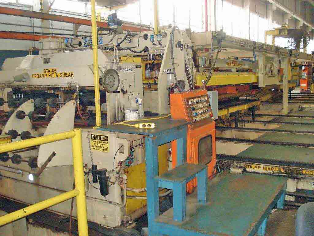 60" x .06" Sesco #49-406, servo feeder, 200 FPM, Trabon automatic lube - Image 1