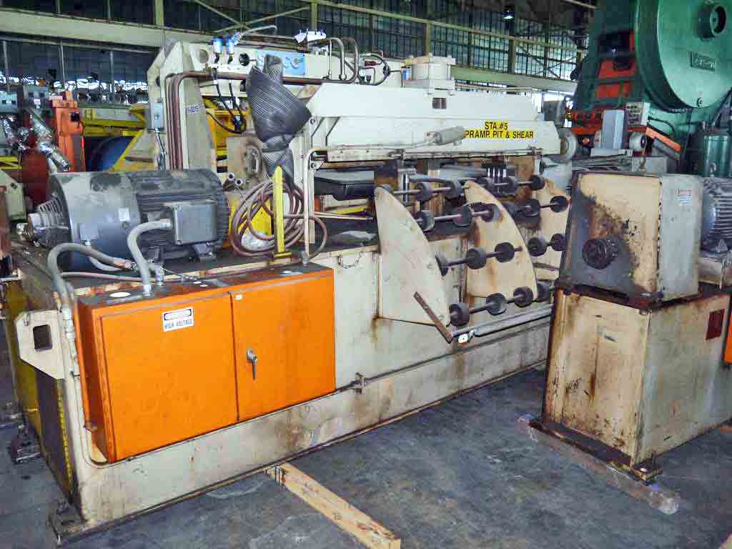 60" x .06" Sesco #49-406, servo feeder, 200 FPM, Trabon automatic lube - Image 2