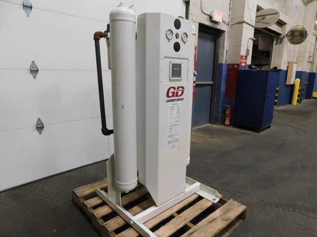 60 scfm, 120°F, 100/150 psig, Gardner Denver #DGHB-60, air dryer - Image 2