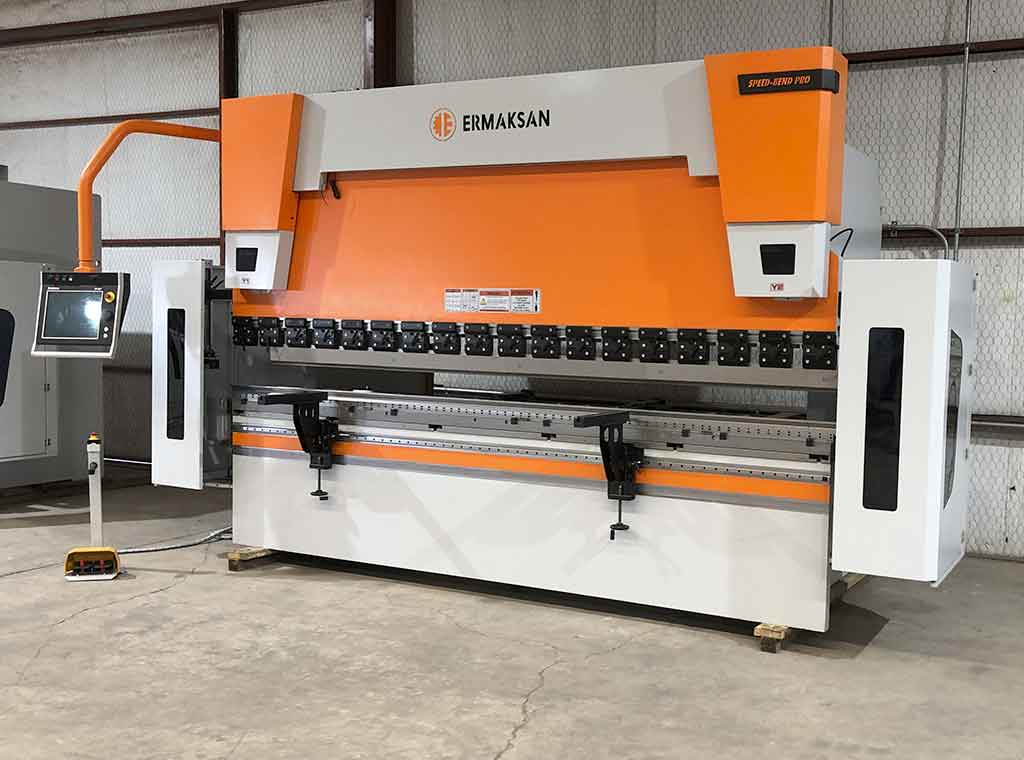 192 Ton, Ermaksan #Speed-Bend-Pro-12.3192, hydraulic press brake, 12' 4" OA, 127" between housing, 10.8" - Image 2