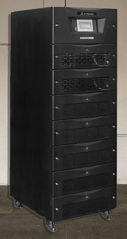 30.0 KVA Mitsubishi 1100A, uninterruptible power supplies system, 208 Volts, 3 phase, 60 Hz, refurbished - Image 1