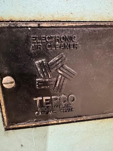 Tepco #2500, Air Cleaner Smog Eater, 1.5 HP, 2500 cfm, 480 V. - Image 9