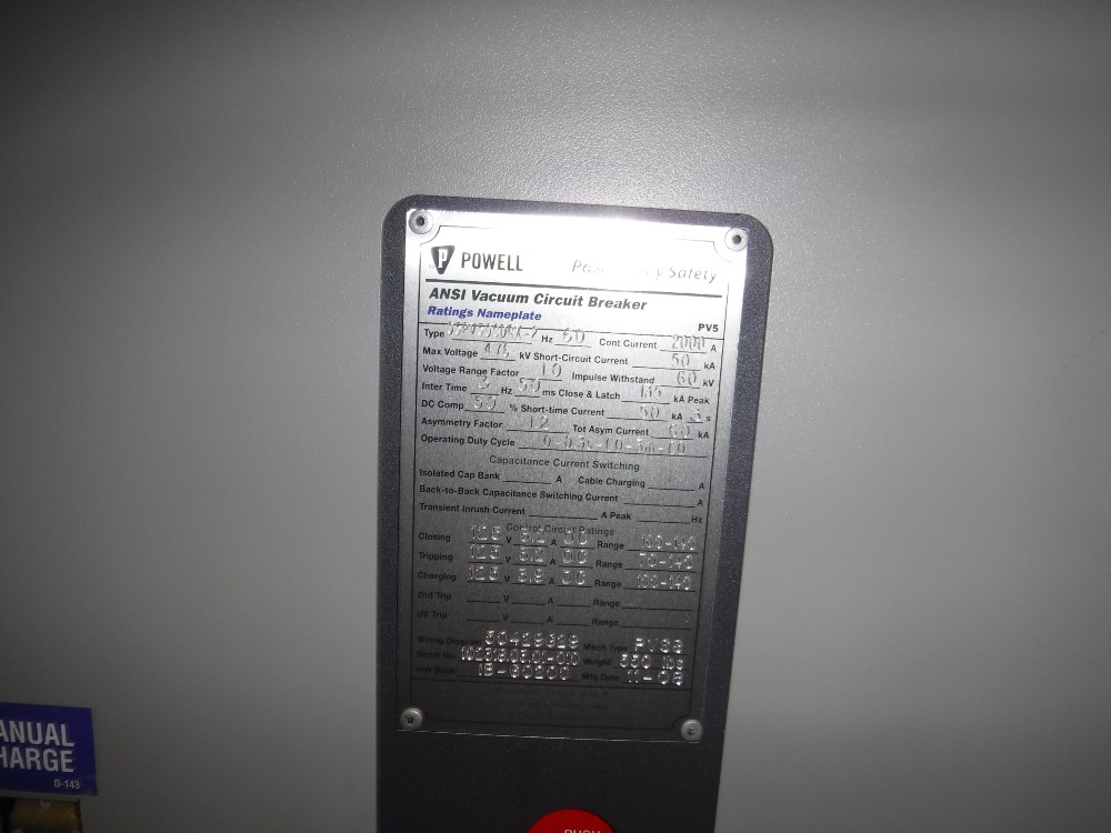 2000 Amps, Powell, 05PV50CDRX - Image 2