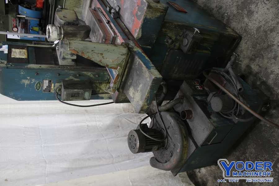 8" x 18" Kent #KBC-SG818, horizontal surface grinder, serial #810705-2, #76074 - Image 3