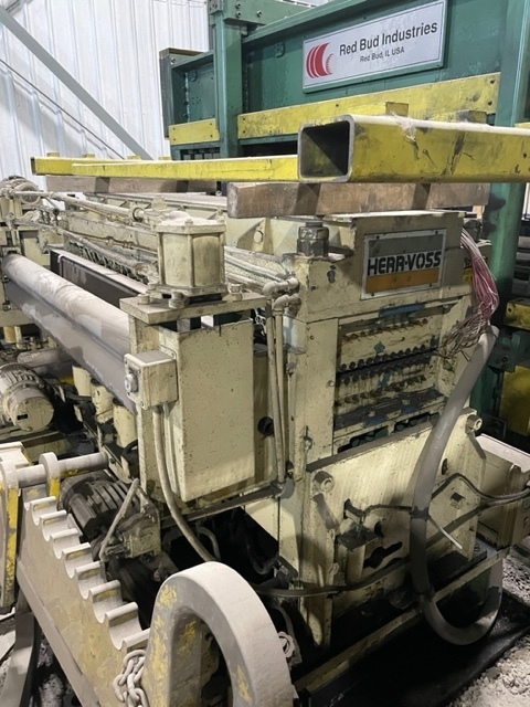 60" x .06" Herr Voss, 4-Hi precision leveler, 21 work rolls, 1.156" work roll diameter, 100 HP - Image 5