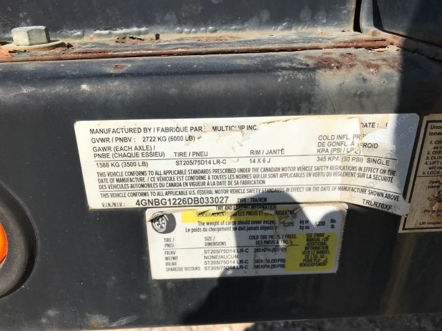 31 KW Multiquip #DCA40SSKU, trailer mounted diesel generator, sound attenuated enclosure, 992 hours, 2013 - Image 10