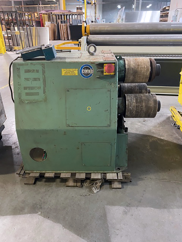 3" x 3" x 5/16" Roundo #R-3, angle bending rolls, 2000 - Image 1