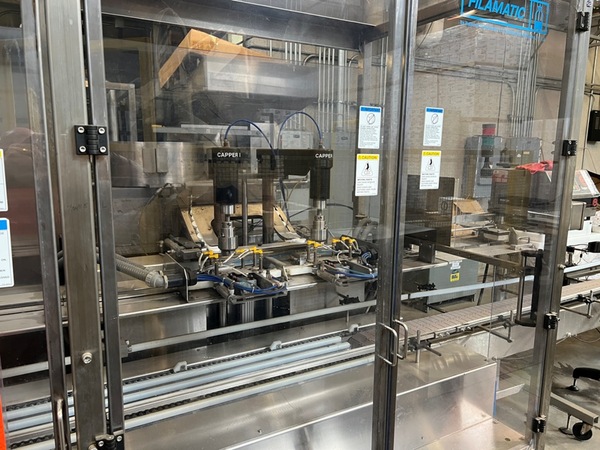 Filamatic #Cubitainer-System, 2 head filler & 2 head capper, Stainless Steel, 2009 - Image 9