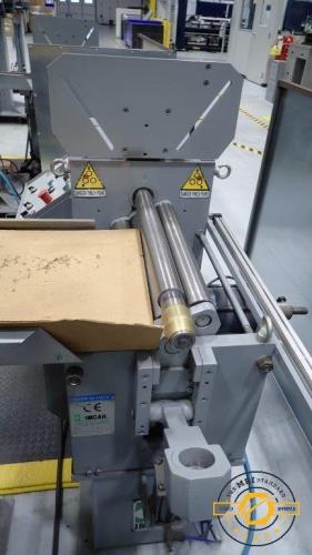 1.6' x 20 gauge Imcar #HiTech-5/60, hydraulic & pneumatic plate roll, 4-rolls, 23 FPM, piston drop end, 2005 - Image 7