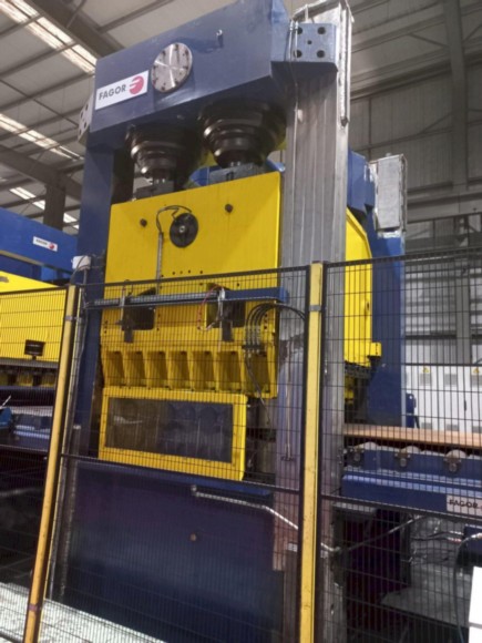 80" x .78" Fagor, 4 hi flattener, 13 work rolls, 7" work roll diameter, 331 KW, 2009 - Image 1