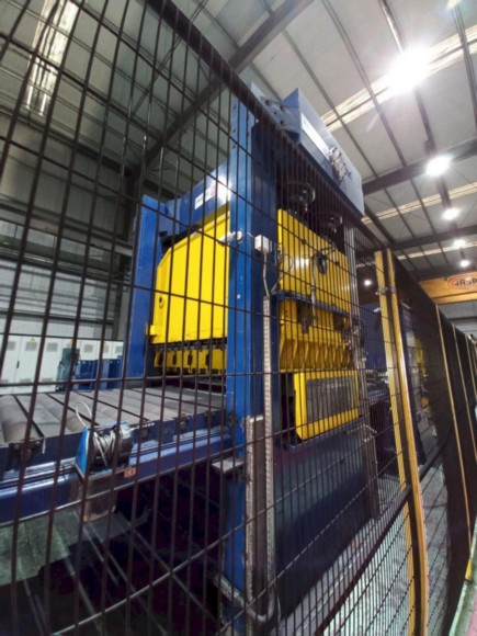 80" x .78" Fagor, 4 hi flattener, 13 work rolls, 7" work roll diameter, 331 KW, 2009 - Image 4