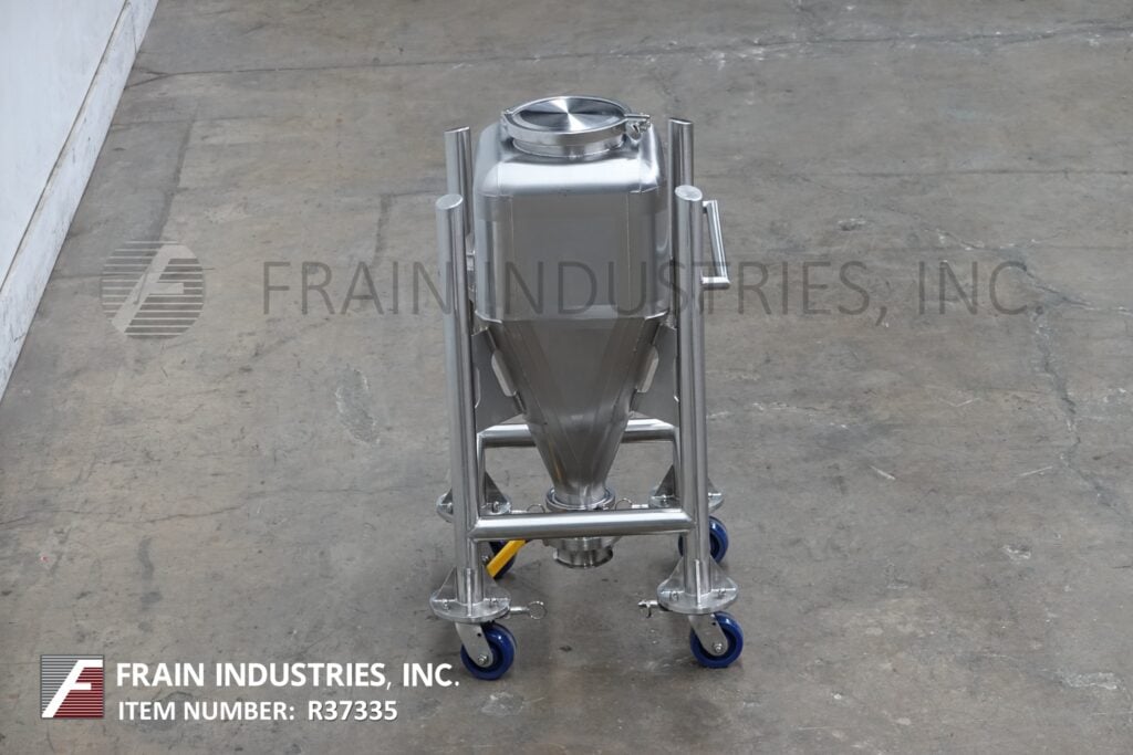 Tote System #SO15706, Tote Systems 316 Stainless Steel, 42 liter tote, 12" L x 12" W x 30" D with a 12" - Image 3