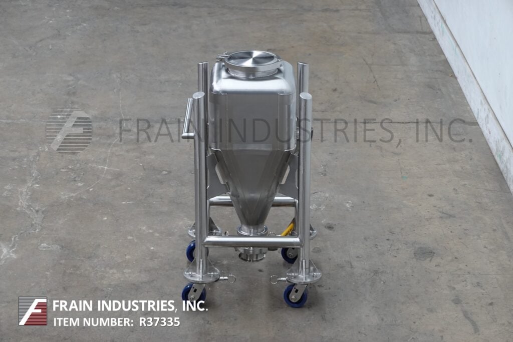 Tote System #SO15706, Tote Systems 316 Stainless Steel, 42 liter tote, 12" L x 12" W x 30" D with a 12" - Image 4