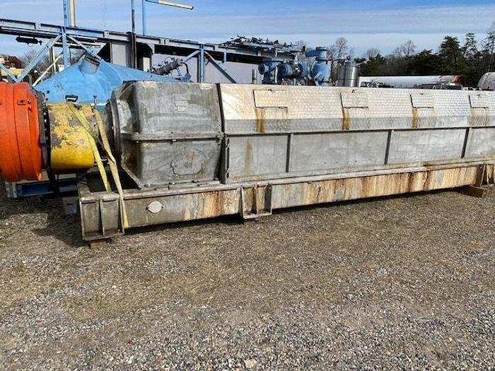 Kvaerner Thune #SP70SL, dewatering screw press 300 Bdmt/d S/s, serial #89-6037 - Image 2
