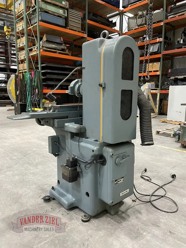 6" x 18" Gallmeyer & Livingston #20, hand surface grinder, serial #20411, #16282 - Image 7