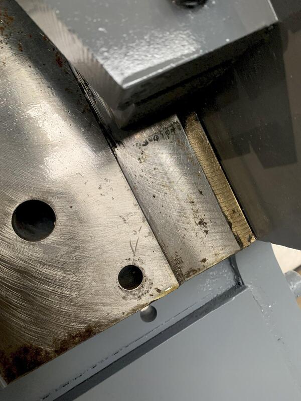 .08" x 72" Paxson Crop Shear, straight blade design, entry driven edge guides - Image 10