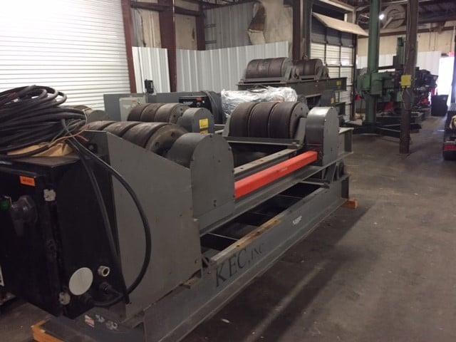 120 Ton, Preston-Eastin #TDRA-120HD, tank turning roll set w/extended frame, 240000 lb. - Image 2