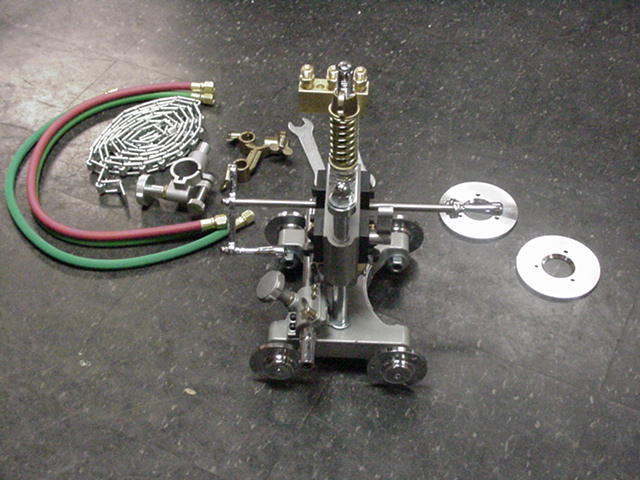 Profax #PBM-100, portable pipe beceling/cutting machine, 4" pipe diameter - Image 2